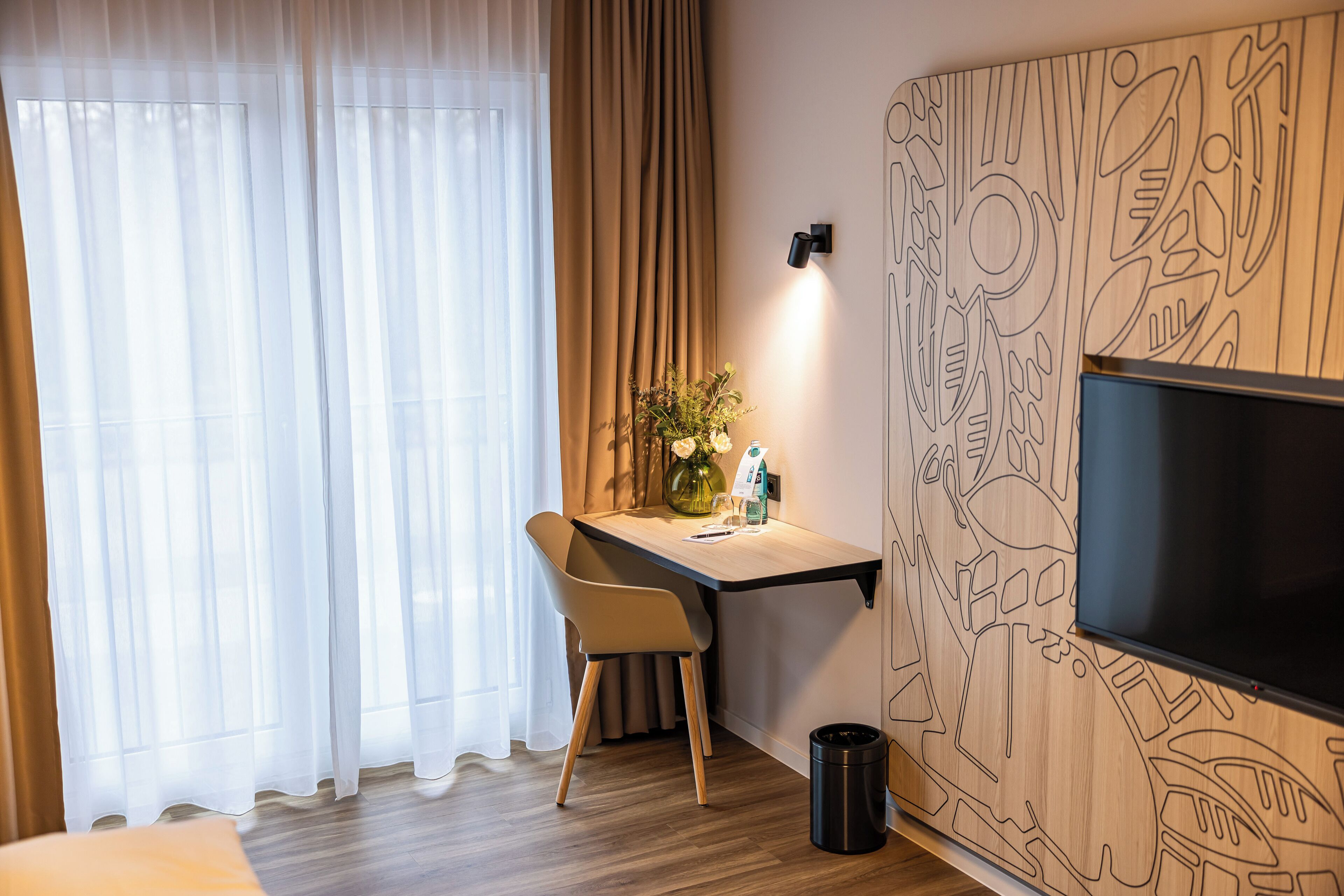 Standard Double Room | Hypo-allergenic bedding, desk, laptop workspace, blackout drapes