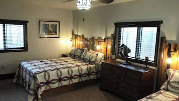 3 bedrooms, iron/ironing board, travel cot, WiFi