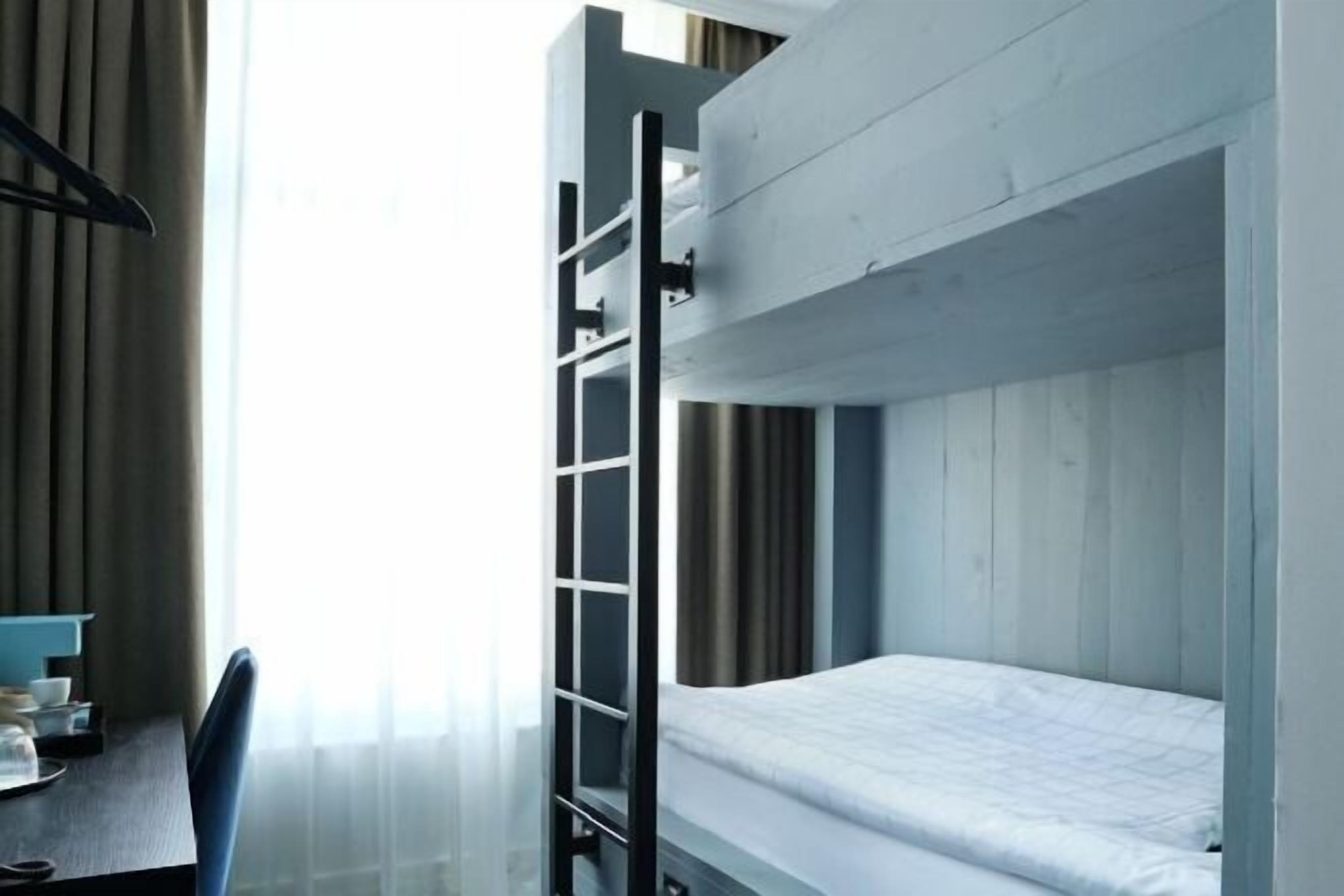 Free minibar items, in-room safe, individually decorated