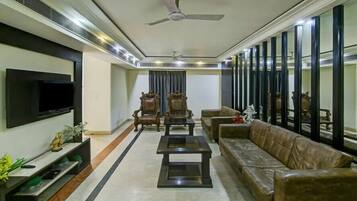 Zona de estar del vestíbulo