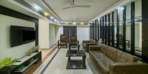 Sala de estar en el lobby