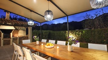 Udendørs spisemuligheder