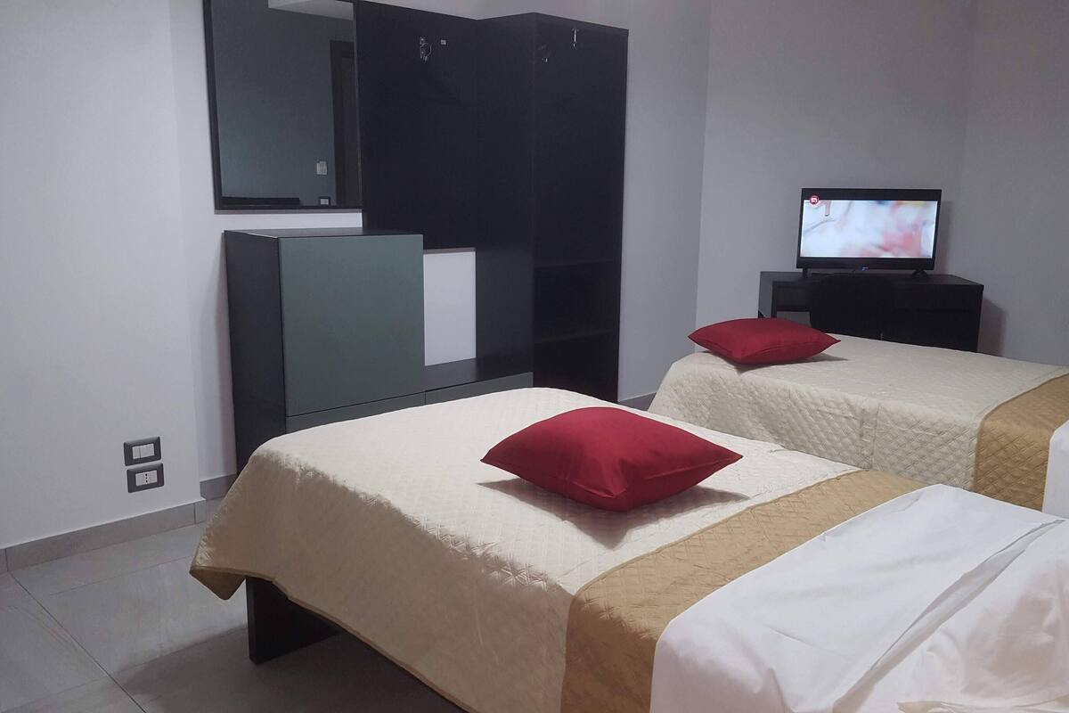 Doppelzimmer, 2 Einzelbetten