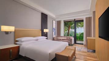 Blick auf den Garten