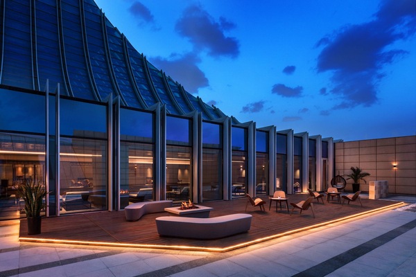 Rooftop terrace