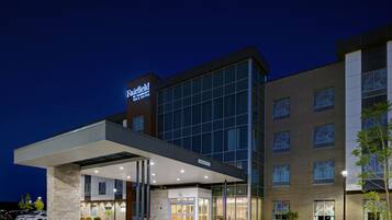 Front of property - evening/night