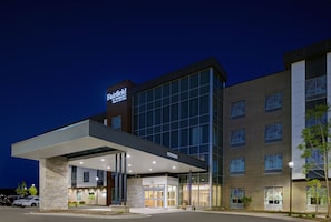 Front of property - evening/night