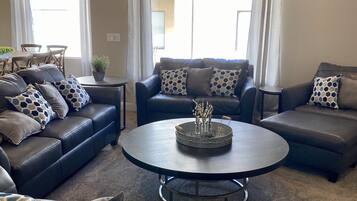 Smart TV, video games, foosball, offices