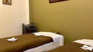 Lichaamsbehandelingen, hotstone-massages, sportmassages, body wraps