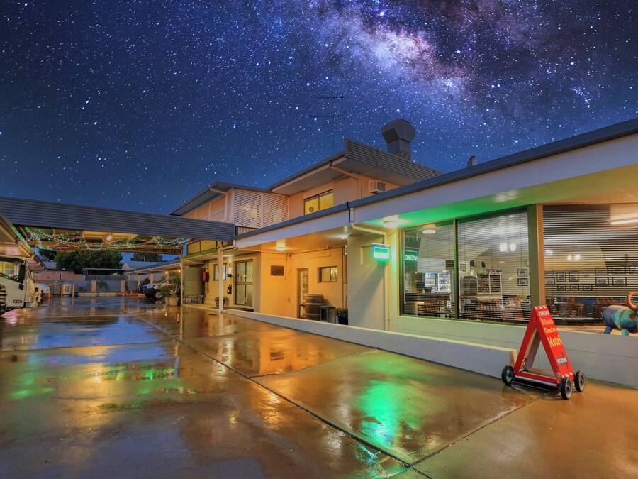 Voorkant van accommodatie