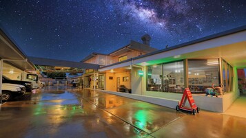 Fachada de la propiedad