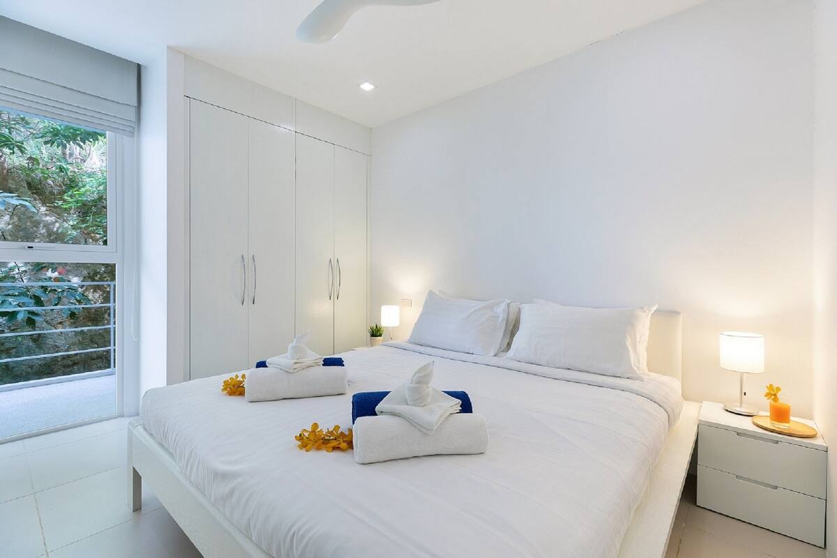 Q3 Apartment D | Wi-fi (inkludert) og sengetøy