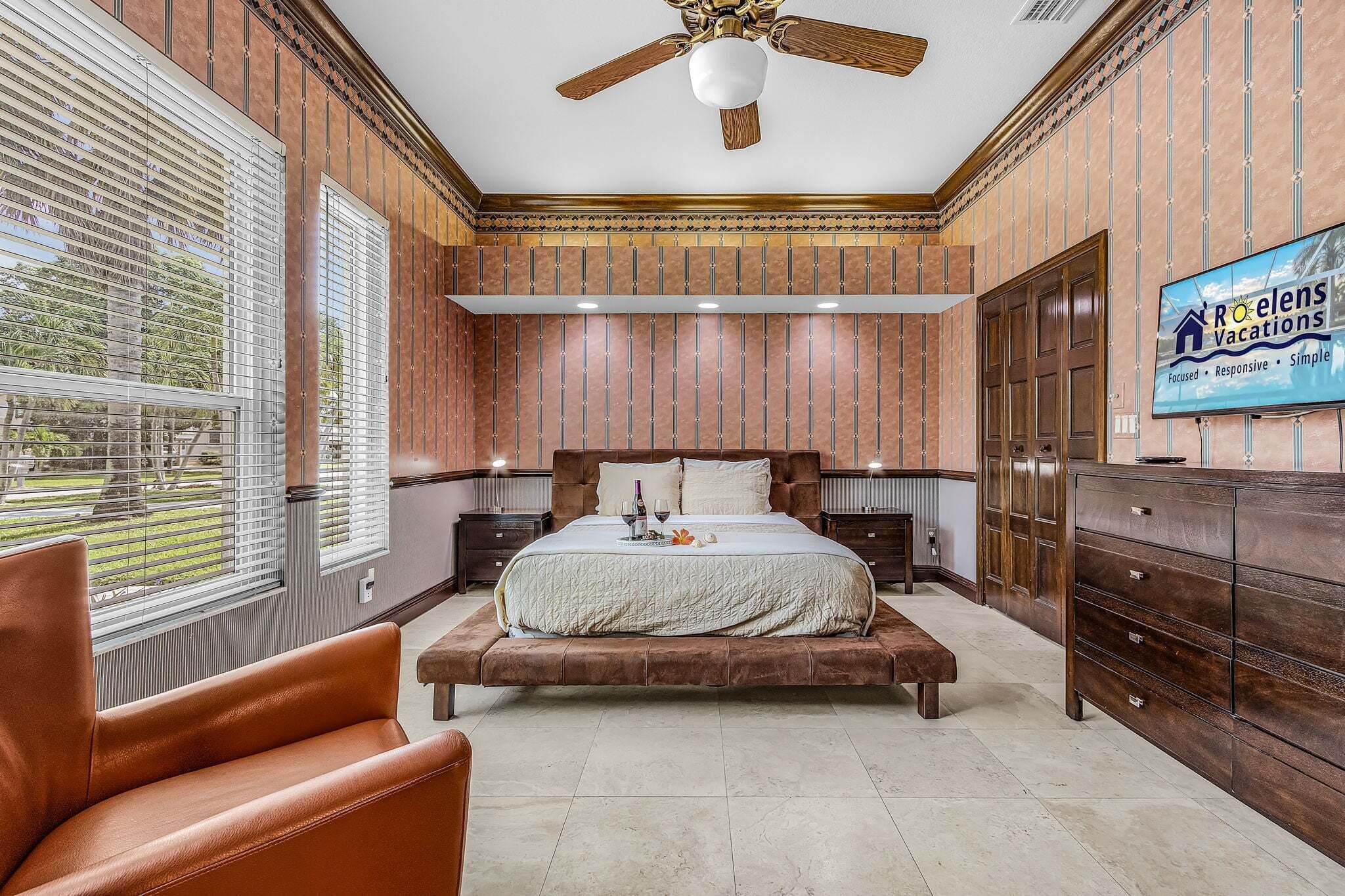 3 bedrooms, iron/ironing board, free WiFi, bed sheets