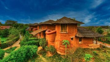 Fassade der Unterkunft