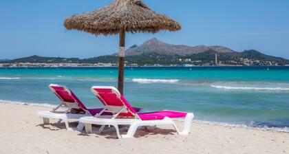 Ferienhaus 'Casa Paqui Alcudia' mit WLAN, Garten, Terrassen & Pool