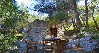Little trullo with private sea access (house E)