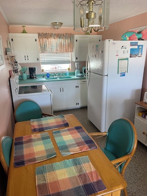 Microwave, oven, stovetop, paper towels