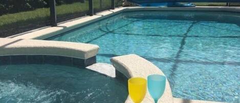 Piscine chauffée