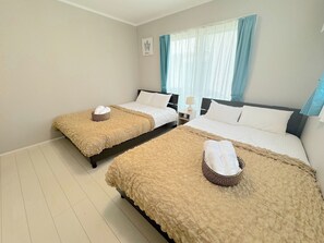 4 chambres, bureau, fer et planche à repasser, Wi-Fi gratuit