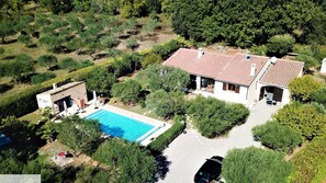 Exterior - Villa with swimming pool and garden 2000m² parc du verdon - 10pers (regusse)