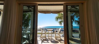 Watch Dolphins Swim By! <50 Steps to Beach!