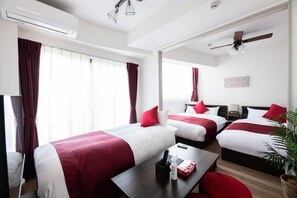 1 bedroom, free WiFi, bed sheets - 1 min walk from Canal City HakataMAX5ppl / Fukuoka Fukuoka (Fukuoka)