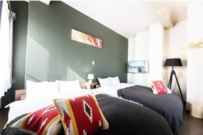 1 chambre, bureau, Wi-Fi gratuit, draps fournis
