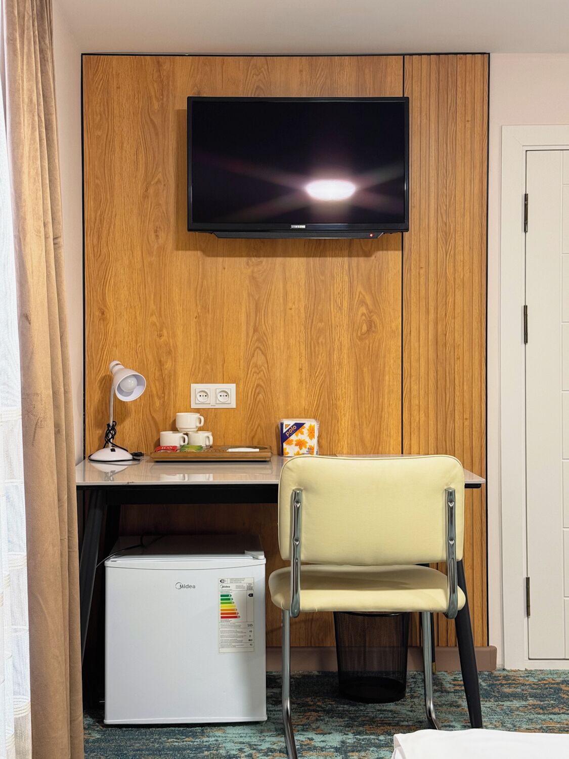 Basic Triple Room | Select Comfort beds, in-room safe, desk, blackout drapes