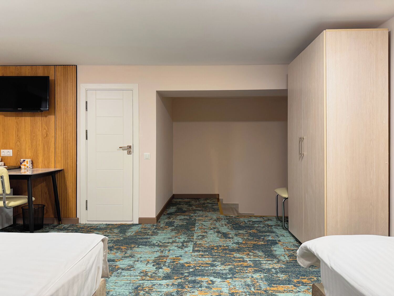 Basic Triple Room | Select Comfort beds, in-room safe, desk, blackout drapes