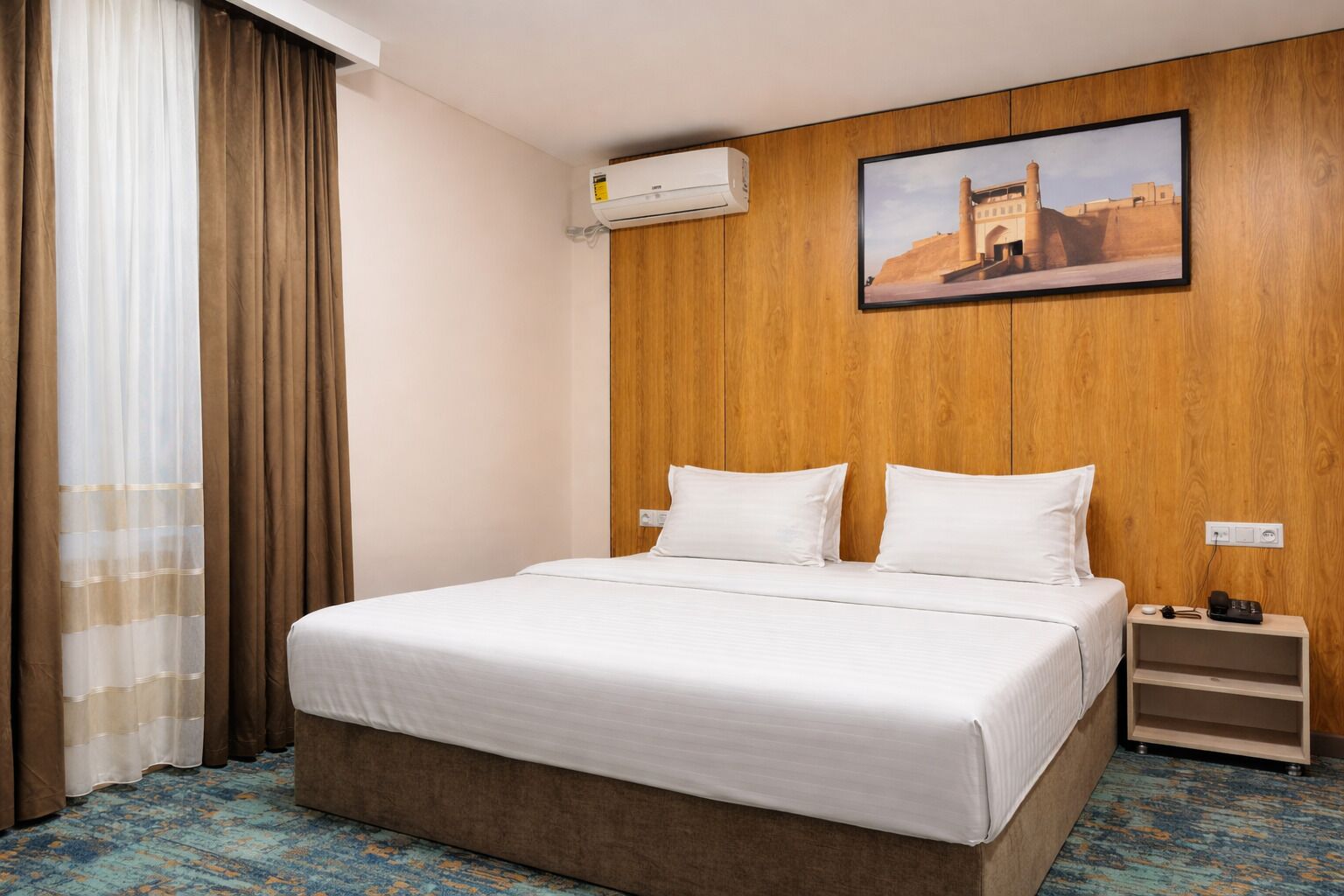 Basic Double Room | Select Comfort beds, in-room safe, desk, blackout drapes