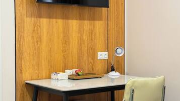 Basic Double or Twin Room | Select Comfort beds, in-room safe, desk, blackout drapes