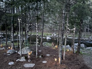 Property grounds - Columbia, NH . Fall views and on an ATV and Snowmobile trail to Pittsburg (Colebrook)