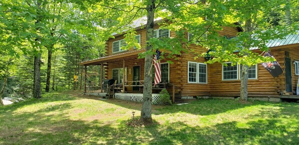 Exterior - Columbia, NH . Fall views and on an ATV and Snowmobile trail to Pittsburg (Colebrook)