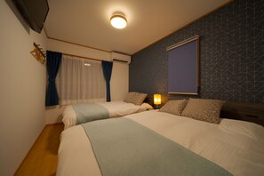 4 chambres, accĂšs au Wi-Fi (inclus), literie fournie