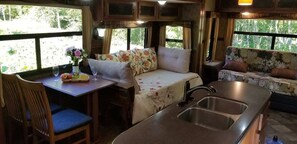 TV - Farm Inn - RV Farm Stay with Ocean Views (Anacortes)