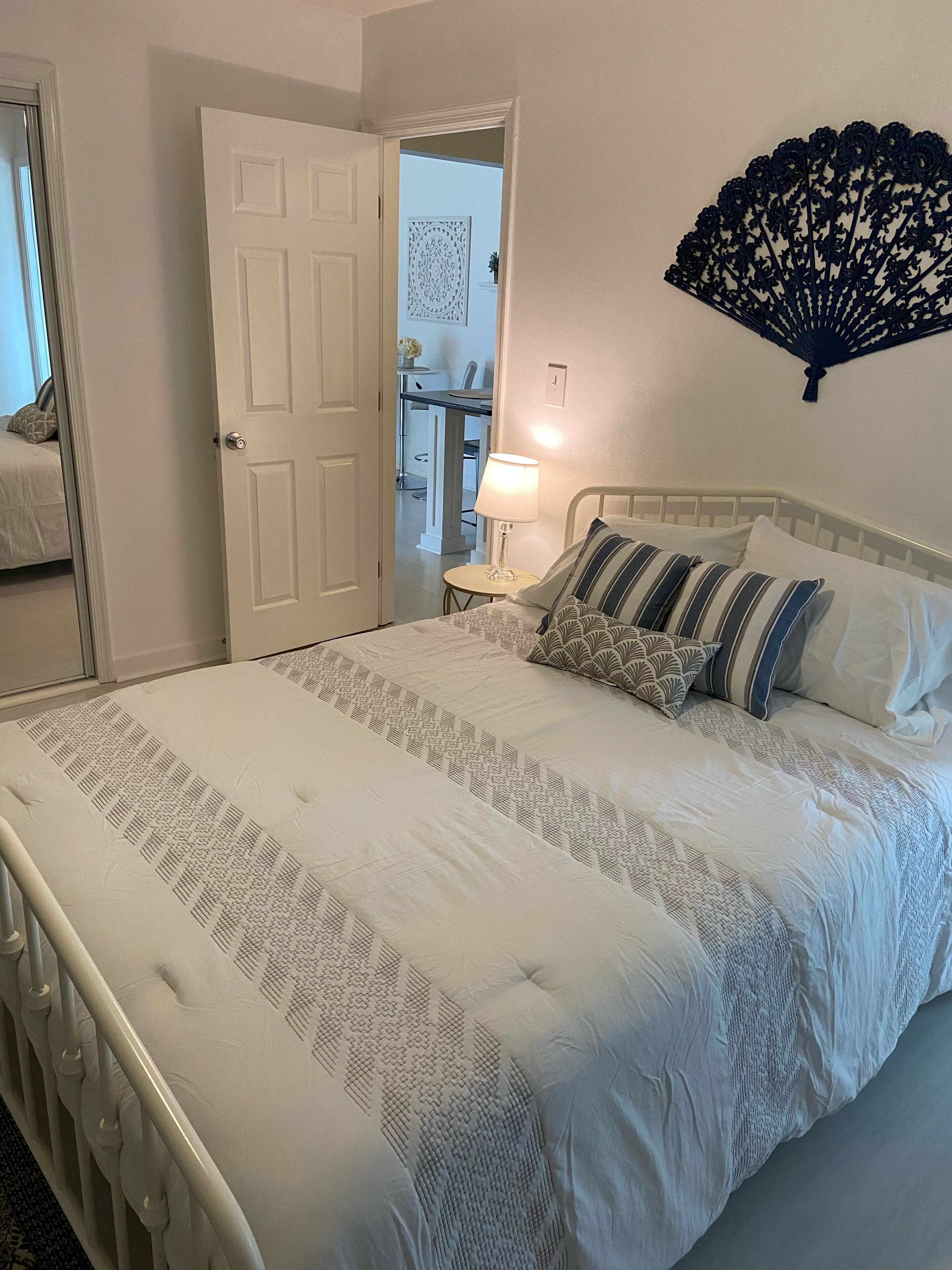 1 bedroom, iron/ironing board, free WiFi, bed sheets