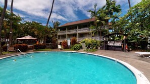 Alberca al aire libre 