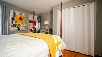 1 habitación, tabla de planchar con plancha, wifi y ropa de cama