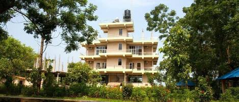 Façade de l’hébergement