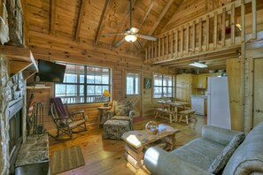 تلفزيون، مدفأة