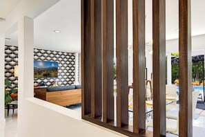 Interior - Poolside Palms: Great Pool, Bocce Ball, Firepit (palm springs)