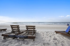On the beach