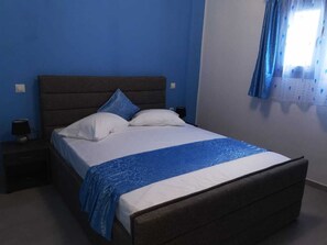 2 chambres, coffre-fort, fer et planche Ă repasser, Wi-Fi
