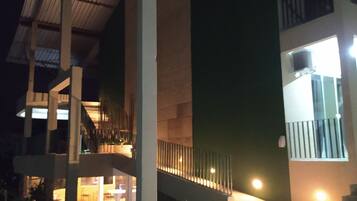 Front of property - evening/night
