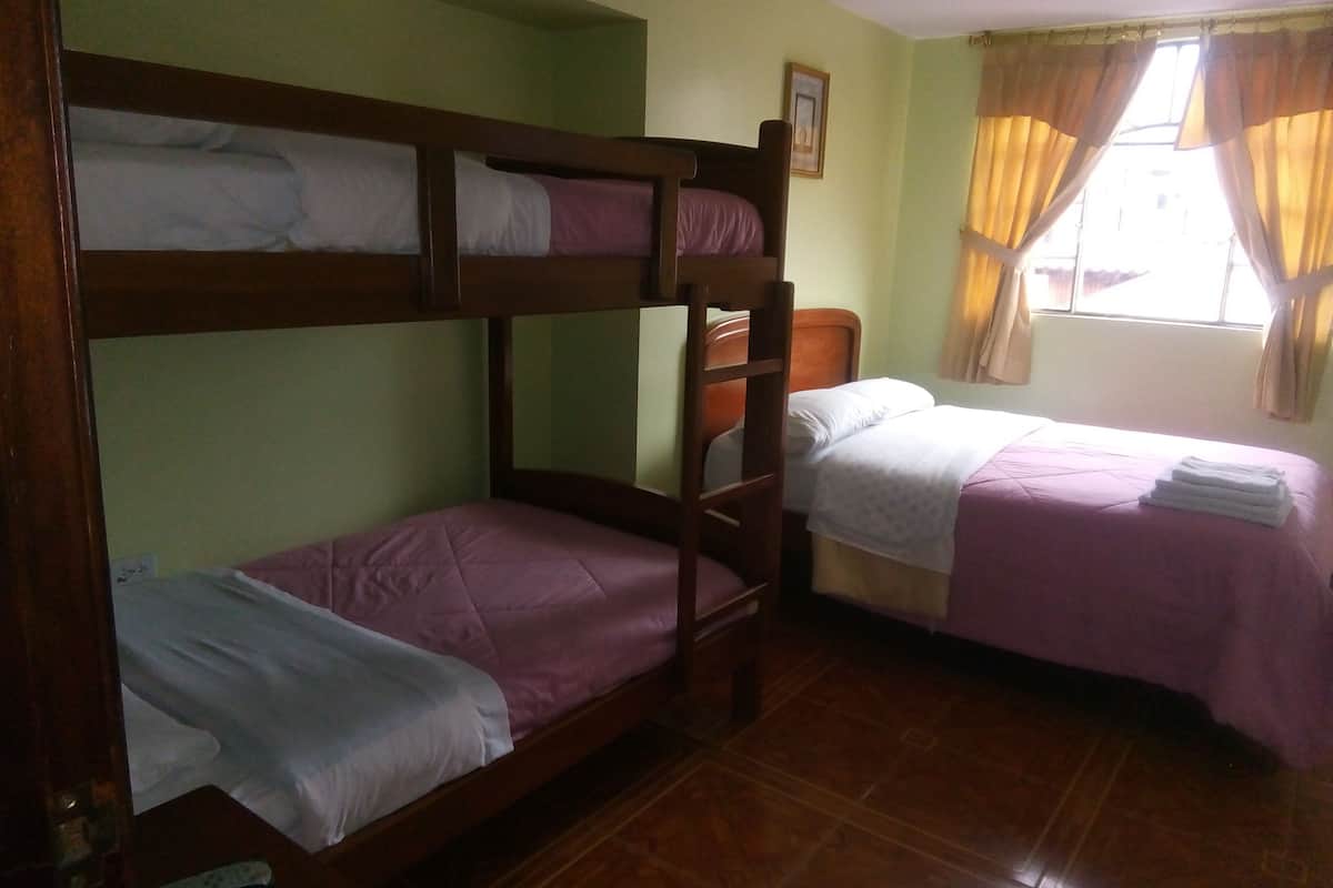 Standard Quadruple Room | Blackout drapes, iron/ironing board, free WiFi