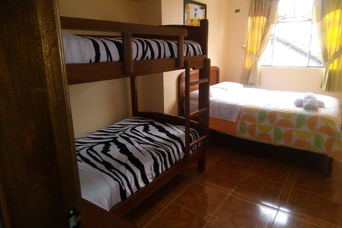 Blackout drapes, iron/ironing board, free WiFi