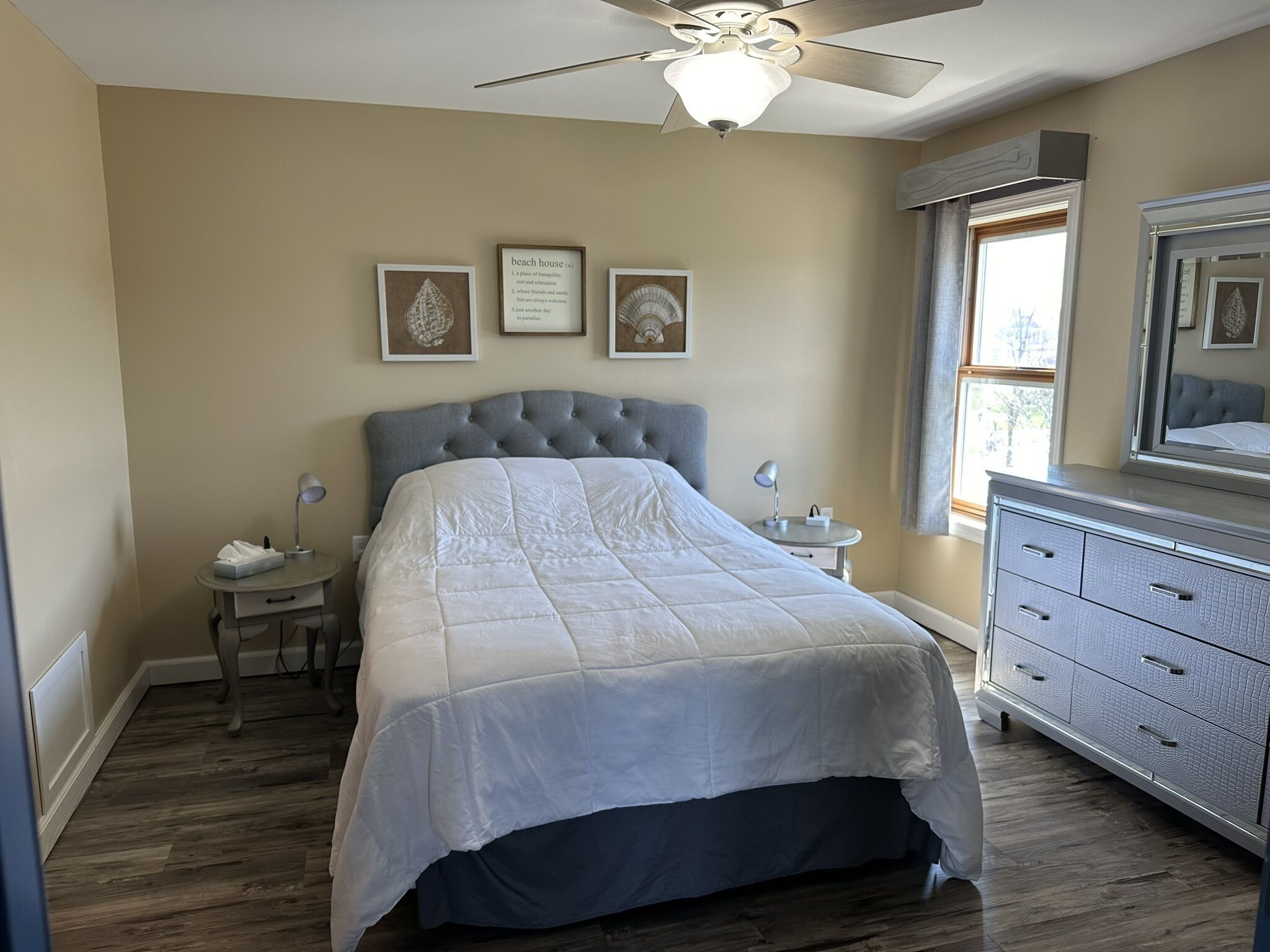 Main floor master bedroom