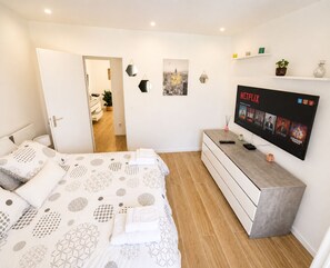 3 habitaciones, escritorio y insonorización