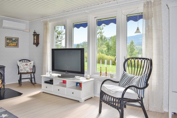 Fireplace, DVD player