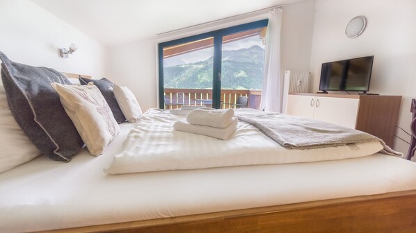 1 غرفة نوم وواي فاي وملاءات أسرّة